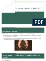 Soil Classification and Investigation