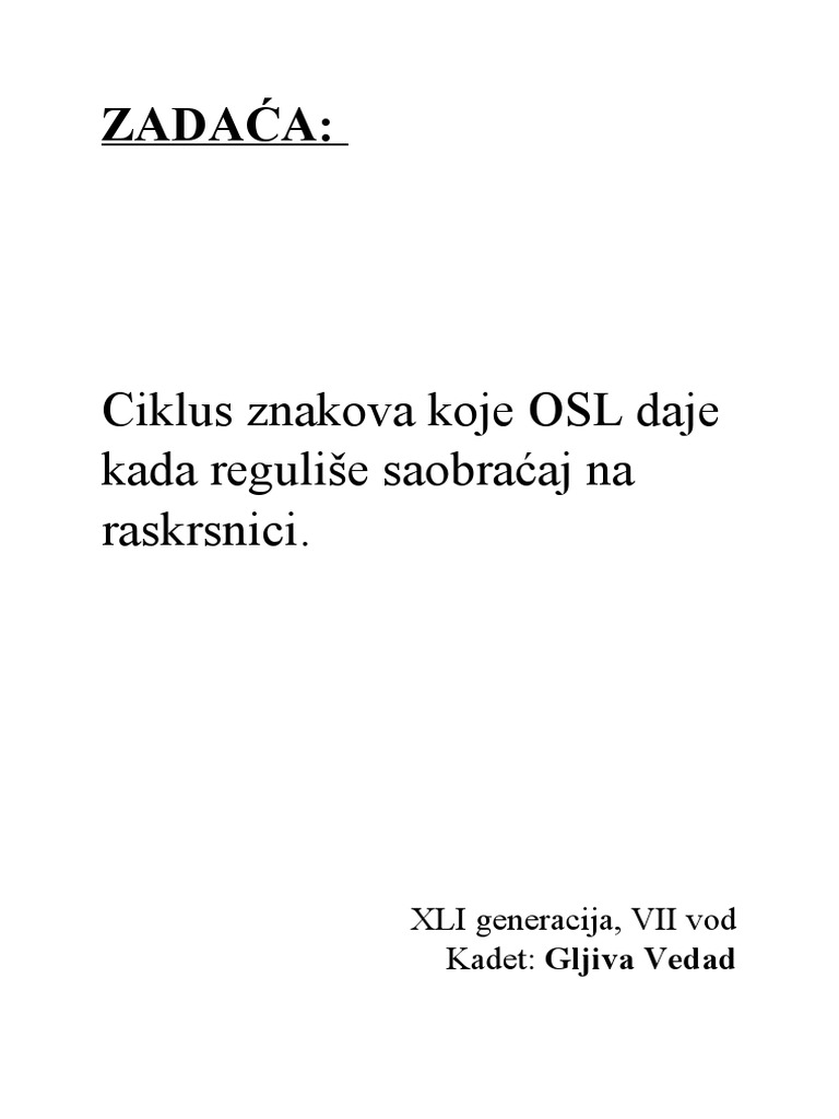 ZADAĆA | PDF