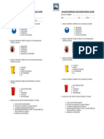 Examen Código de Colores y Señales