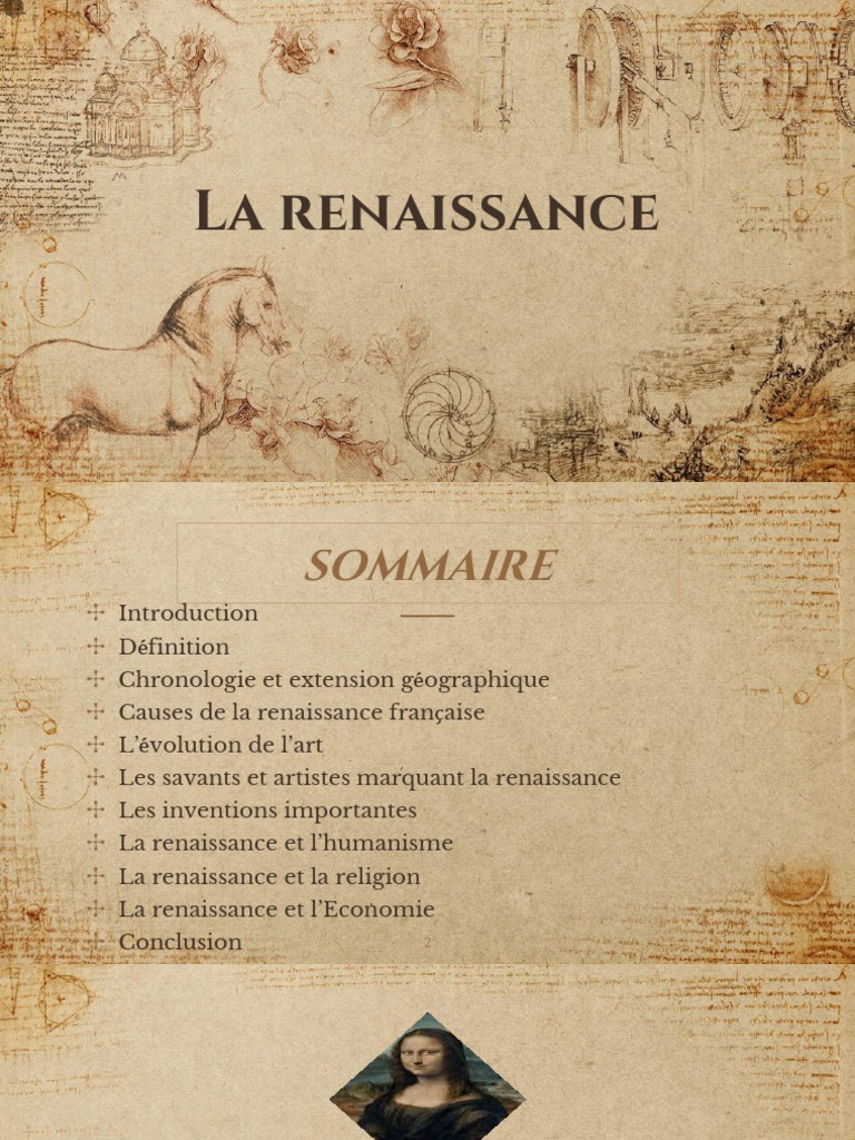 Définition et caractéristiques de la Renaissance | PDF | Protestantisme ...