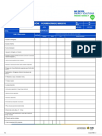 Lista de Verificacion - Hormigonado