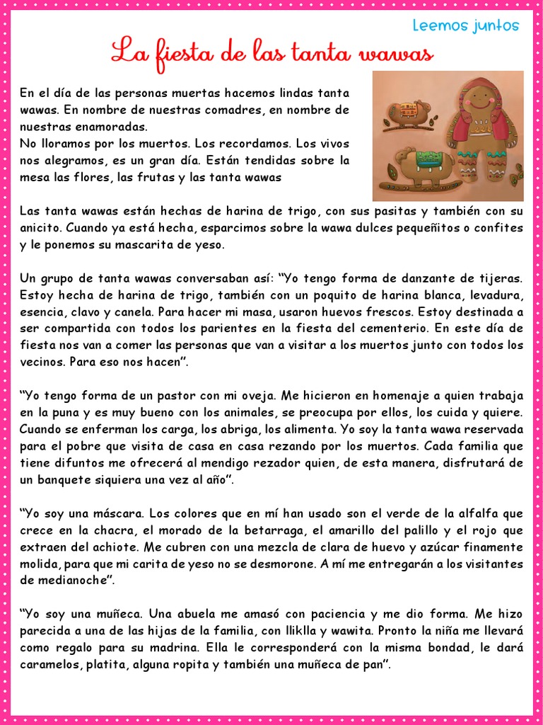 La Fiesta de las Tanta Wawas | PDF
