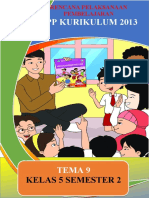 RPP Kelas 5 Tema 9 1 Lembar