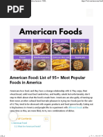 American Food List of 95+ Most Popular Foods in America - 7ESL