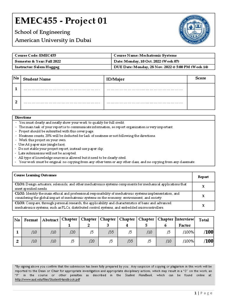 Project left pdf matlab arduino