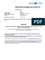 Ont Doormodule Patient Viewer&Command Open Covid Negative Report&Is Not