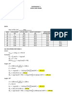 Force and Work Experiment