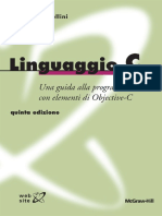 Linguaggio C. Una Guida Alla Programmazione Con Elementi Di Objective-C (Alessandro Bellini, Andrea Guidi)