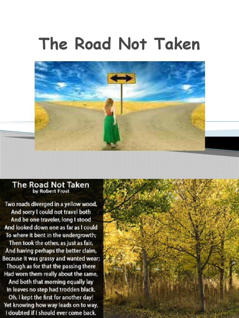 The Road Not Taken | PDF