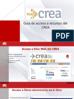 Guía para acceso a recursos CREA
