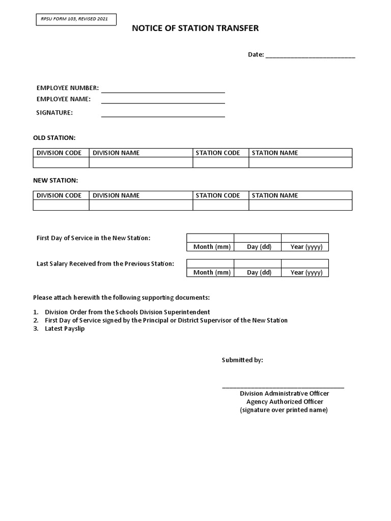 RPSU Document Submission Guidelines | PDF | Loans | Paycheck