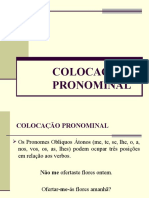 Colocacao Pronominal