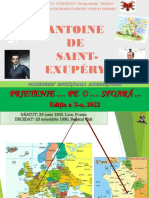 Antoine de Saint-Exupéry - Prezentare Succintă (1)