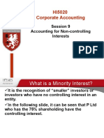 Session 9AB Accounting For Non-Contolling Interests