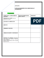 Proponemos Una Evaluación de Desempeño Por Competencias Y Comportamientos Del Colaborador