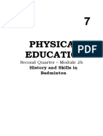 Physical Education: Second Quarter - Module 2b