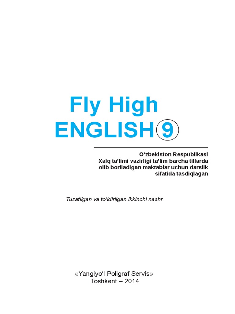 Fly High English 9 Darslik Pdf