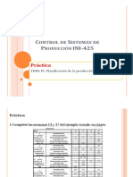 Práctica. Planificación de La Producción.