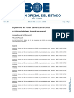 Boletín Oficial Del Estado: Suplemento Del Tablón Edictal Judicial Único A. Edictos Judiciales de Carácter General