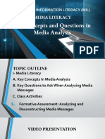 4.MIL Media Literacy Part 2 Key Concepts and Questions To Ask in Media Literacy