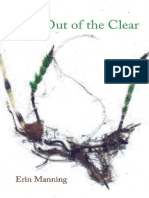 Out of the Clear - Erin Manning