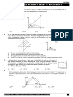 JEE Adv Revision-1 Kinematics Final withOUT 13-11-2022