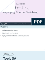 Lesson 3: Deploying Ethernet Switching
