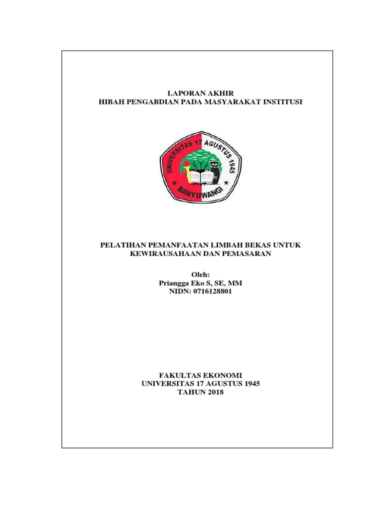 Pengolahan Barang Bekas | PDF