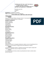 Acta Clase 1. Epistemología, Ciencia e Investigación.