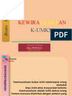 AB Pinbuk - 05 Dimensi Pendampingan Kewirausahaan & Proposal Bisnis