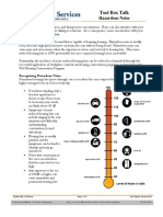Tool Box Talk on Hazardous Noise