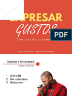 Tema 4-5 Gustos