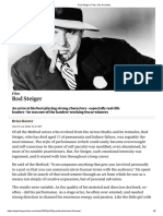 Article - Général Rod Steiger The Guardian