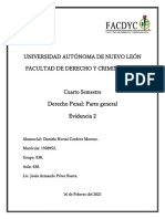 Mapa Conceptual-Derecho Penal Objetivo-Daniela Noemi Cordero Moreno-EVIDENCIA 2