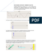 DIAGRAMAS DE ESFUERZO CORTANTE Y MOMENTO FLECTOR