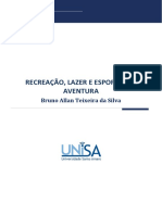 0.MA - Coc. Recreação, Lazer e Esportes de Aventura