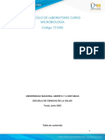 Protocolo Único - Componente Práctico - Unidad 1 - Caso 3 - Componente Práctico - Protocolo Laboratorio