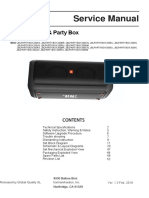 JBL PARTYBOX 200 300 Srrvice Manual