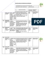 PLANIFICACIÓN Aniversario