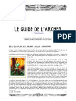 Guide de L'archer