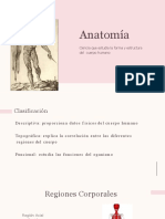 Anatomía y Osteología