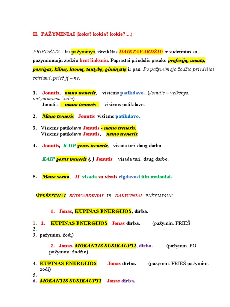 Lithuanian Language | PDF