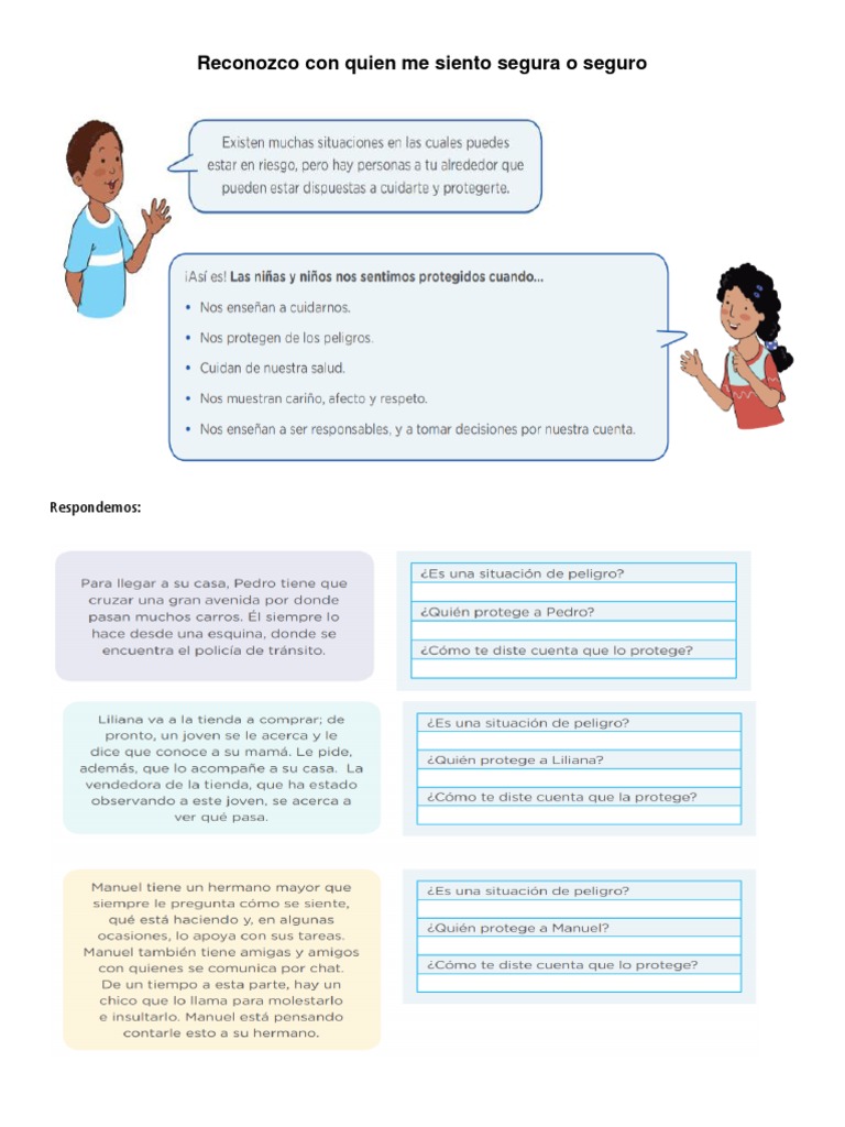Seguridad Personal: Reconocimiento | PDF | Relaciones personales ...