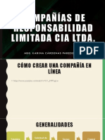 Clase 8. Compañía de Responsabilidad Limitada