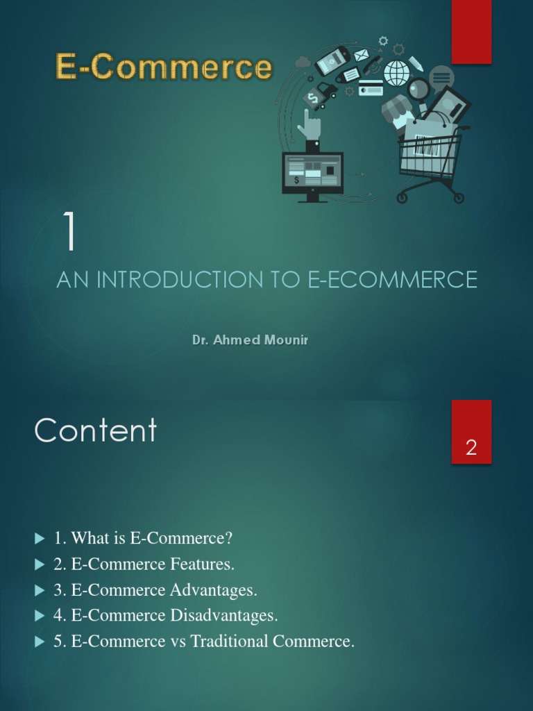 Ch.1Part 1An Introduction To PDF E Commerce Economies