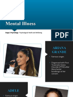 Part 2 - Mental Illness - Psychological Health and Wellbeing