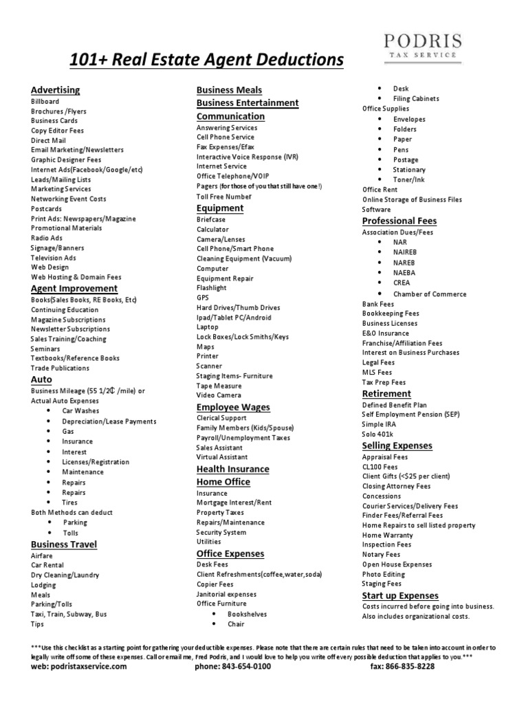 100-real-estate-agent-tax-deductions-pdf-mail-fee