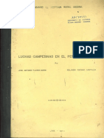 1973 - Flores y Pachas - Luchas Campesinas Peru 1900-1920