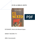 Ensayo de La Obra El Sexto