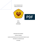 Tugas Farmakologi I Merangkum Materi